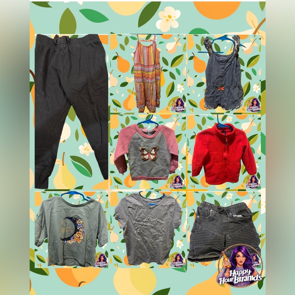Wholesale Kids / Children’s Clothing Mixed Lot Reseller 8pcs Individual Photos